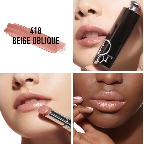 Dior Addict Hydrating Shine Lipstick 418 Beige Oblique