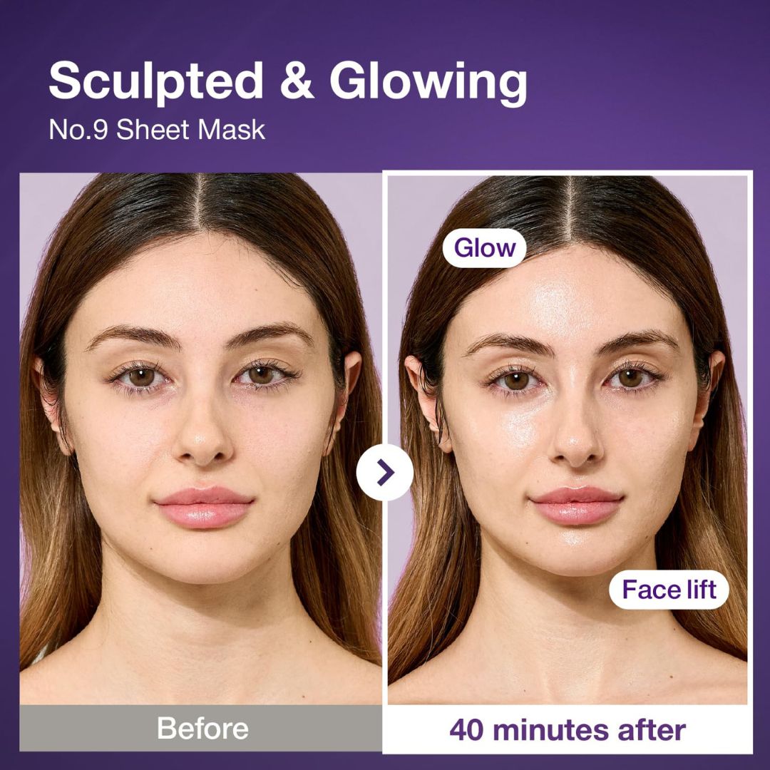 Numbuzin No.9 NAD Bio Lifting-sil Full Face Mask Set 4cope