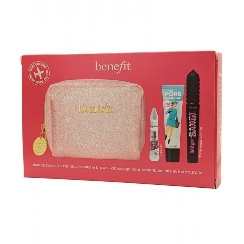 Benefit Beauty Travel Kit for Face, Lashes and Brows