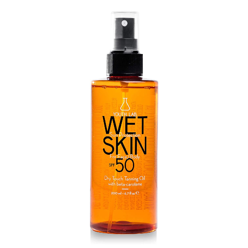 YOUTH LAB Wet Skin Dry Touch Tanning Oil SPF50
