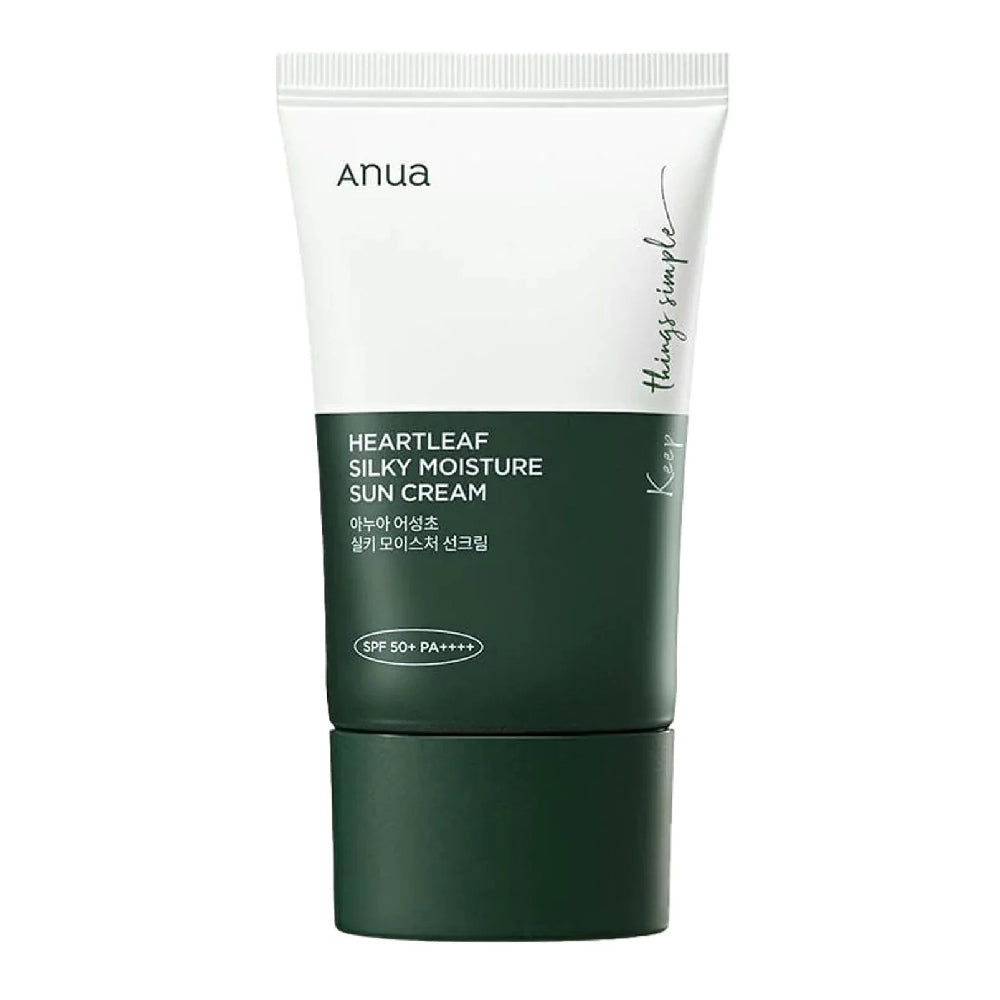 ANUA Heartleaf Silky Moisture Sun Cream