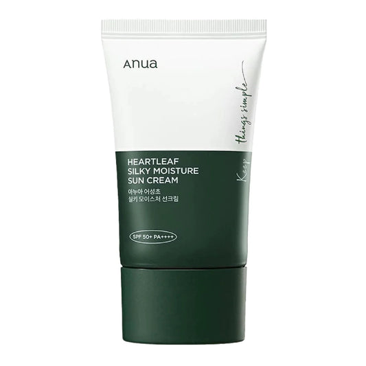 ANUA Heartleaf Silky Moisture Sun Cream