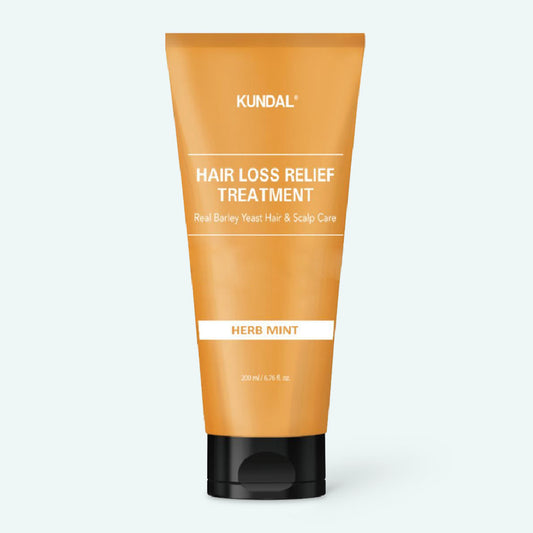 Kundal Real Beer Yeast Hair & Scalp Care Hair Loss Relief Treatment - Herb Mint - Herb Mint