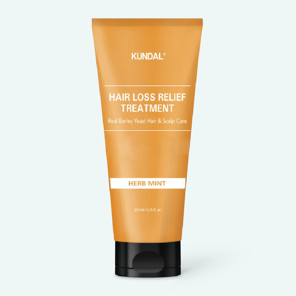Kundal Real Beer Yeast Hair & Scalp Care Hair Loss Relief Treatment - Herb Mint - Citrus Pomelo