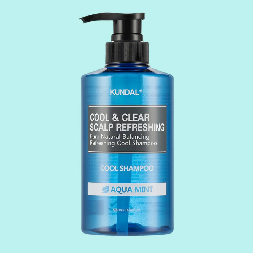 KUNDAL Cool & Clear Scalp Refreshing Shampoo – Aqua Mint - 500