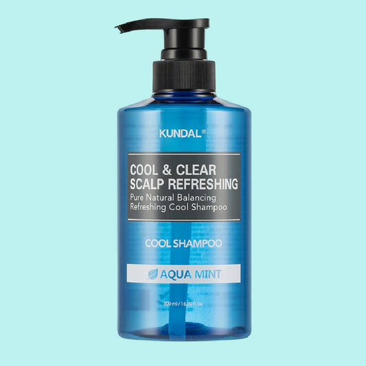 KUNDAL Cool & Clear Scalp Refreshing Shampoo – Aqua Mint - 500