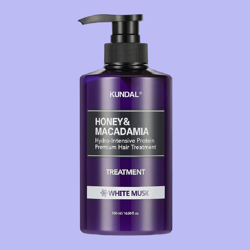 KUNDAL Honey & Macadamia Hydro-Intensive Protein Hair Treatment – White Musk - 500