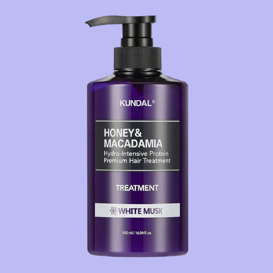 KUNDAL Honey & Macadamia Hydro-Intensive Protein Hair Treatment – White Musk - 500