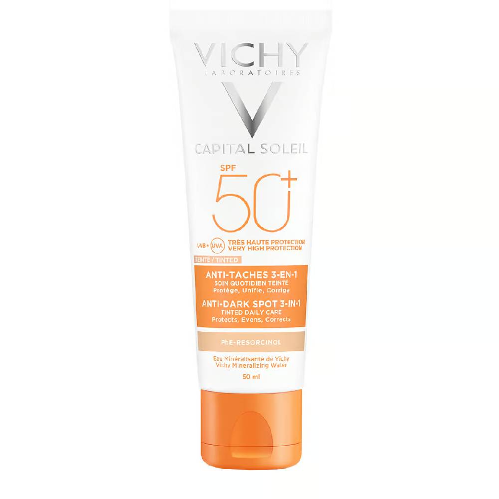 Vichy Idéal Soleil 3-in-1 Anti-Dark Spots Tinted Care SPF50 50ml
