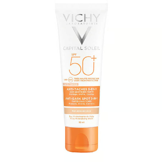 Vichy Idéal Soleil 3-in-1 Anti-Dark Spots Tinted Care SPF50 50ml