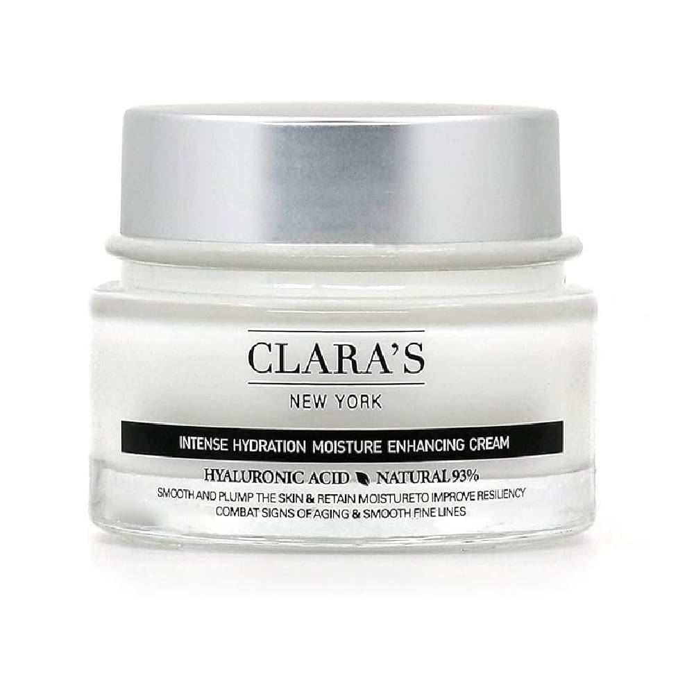 Clara’s Intense Hydration Moisture Enhancing Cream – Hyaluronic Acid 50ml