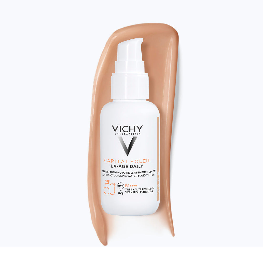 Vichy Capital Soleil UV Aage Daily SPF 50+ Facial Sunscreen Tinted