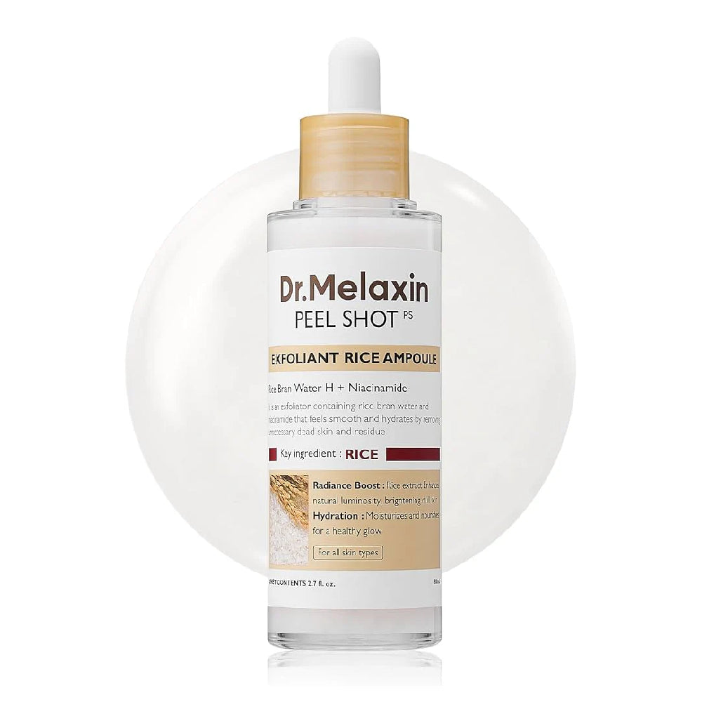 Dr.Melaxin Peel Shot Exfoliant White Rice Ampoule