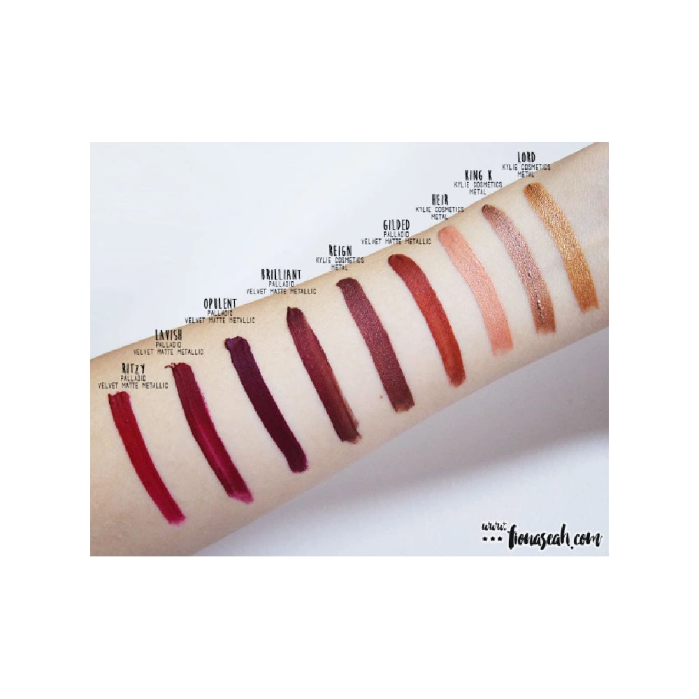 Palladio Velvet Matte Metallic Cream Lip Color