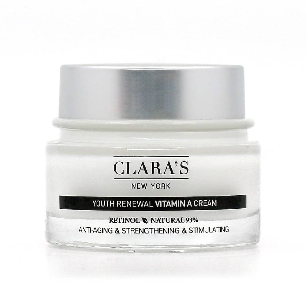 Clara’s Youth Renewal Vitamin A Cream – Retinol 50ml