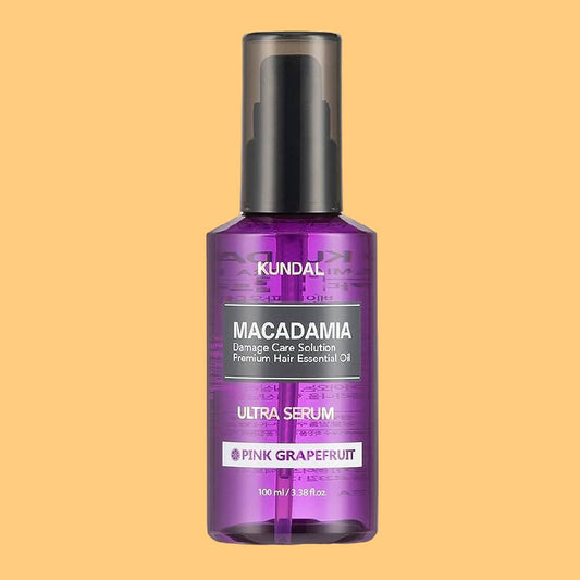 KUNDAL Macadamia Damage Care Ultra Hair Serum – Pink Grapefruit