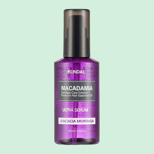 KUNDAL Macadamia Damage Care Ultra Hair Serum – Acacia Moringa