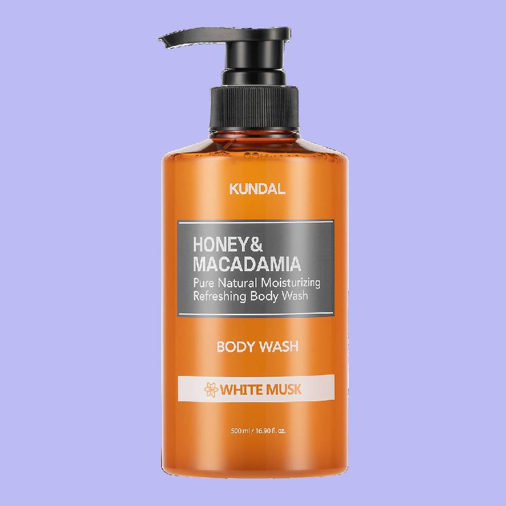 KUNDAL Honey & Macadamia Pure Natural Moisturizing Refreshing Body Wash – White Musk