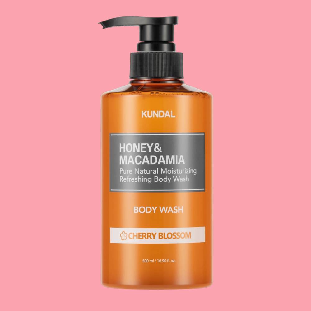 KUNDAL Honey & Macadamia Pure Natural Moisturizing Refreshing Body Wash – Cherry Blossom
