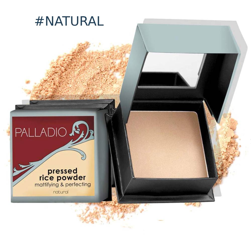 Palladio Rice Pressed Face Powder