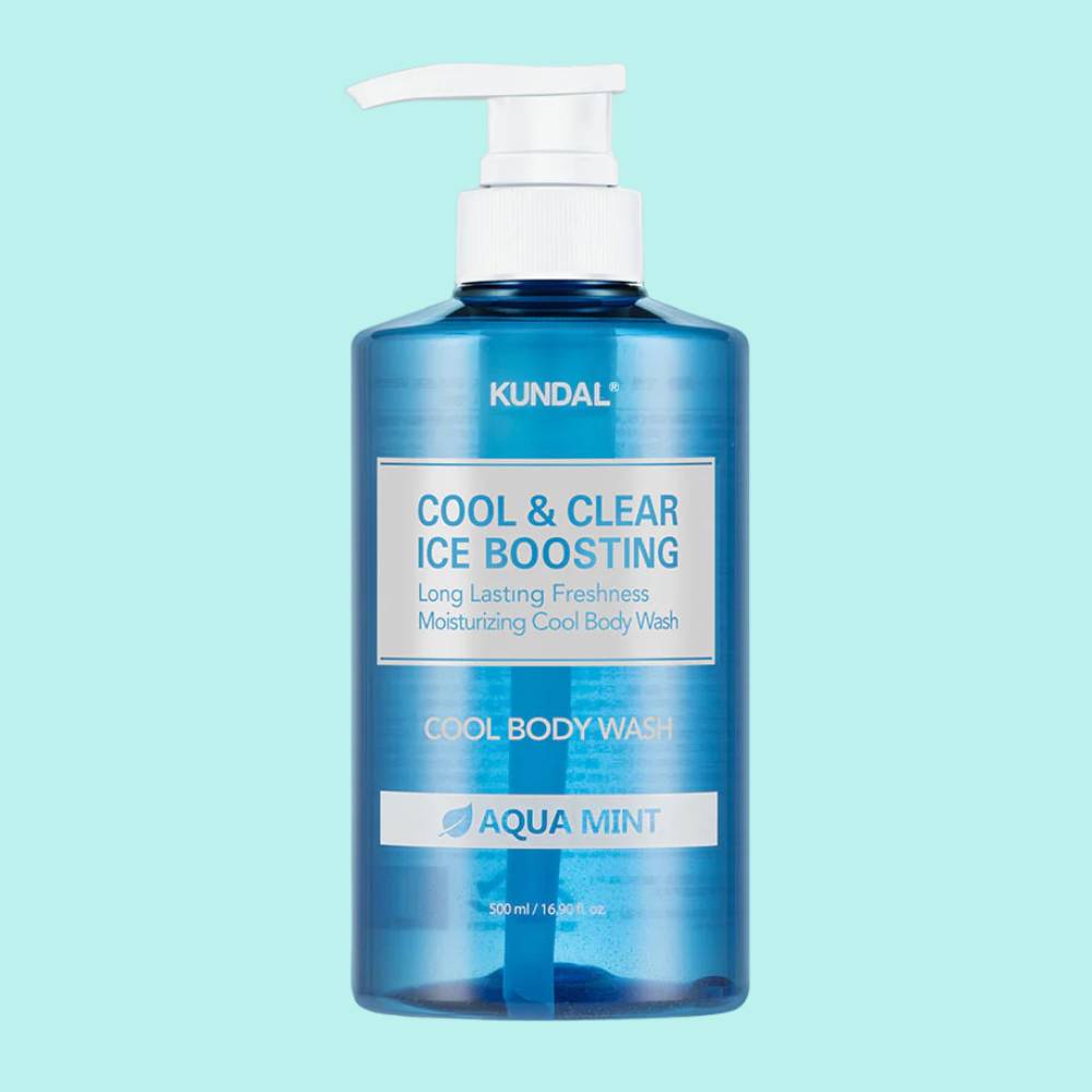 KUNDAL Cool & Clear Ice Boosting, Moisturizing Body Wash – Aqua Mint