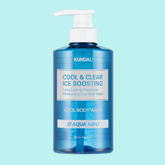 KUNDAL Cool & Clear Ice Boosting, Moisturizing Body Wash – Aqua Mint