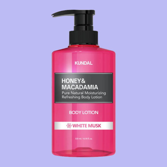 KUNDAL Honey & Macadamia Pure Body Lotion – White Musk