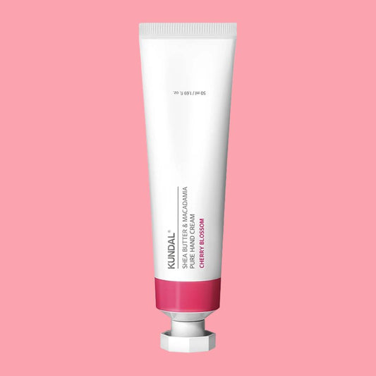 KUNDAL Shea Butter & Macadamia Pure Hand Cream – Cherry Blossom