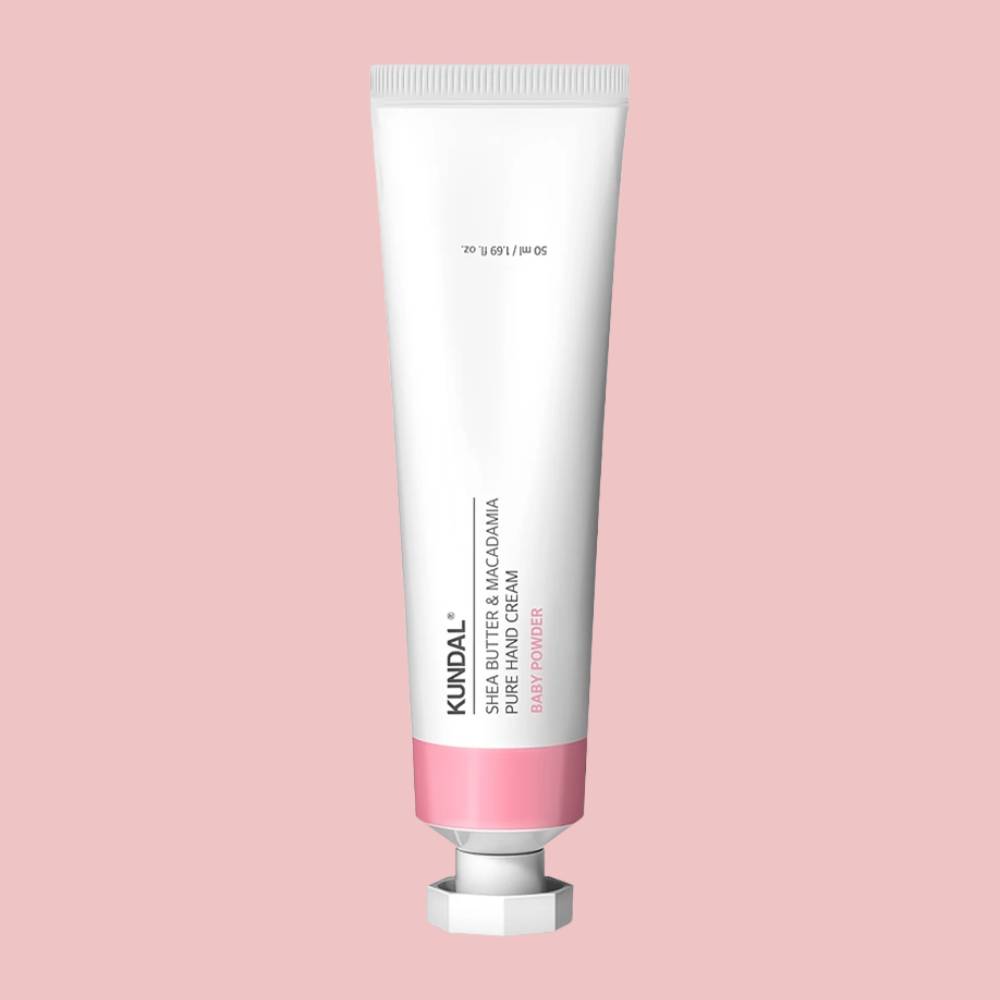 KUNDAL Shea Butter & Macadamia Pure Hand Cream – Baby Powder