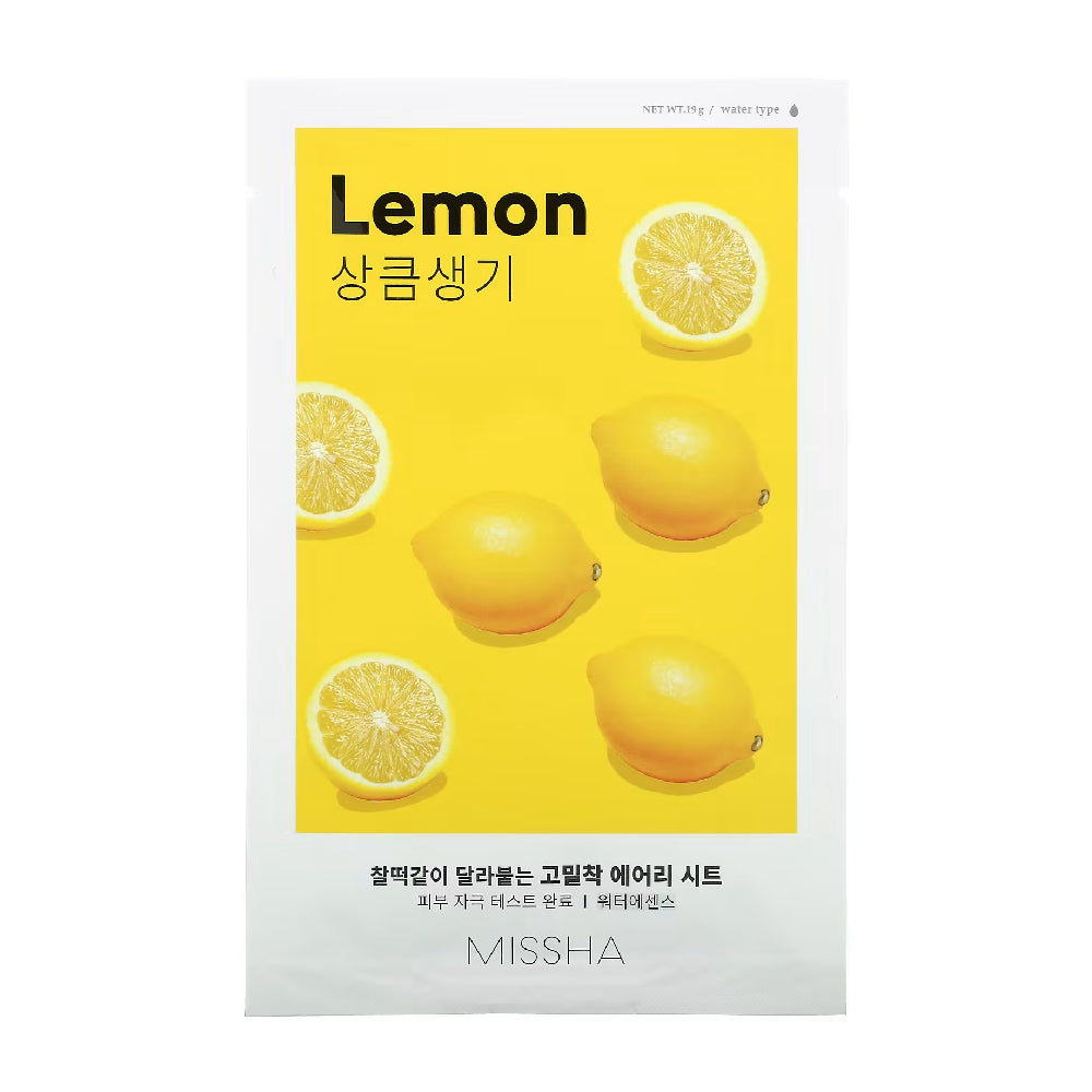 Missha Airy Fit Sheet Mask - Lemon