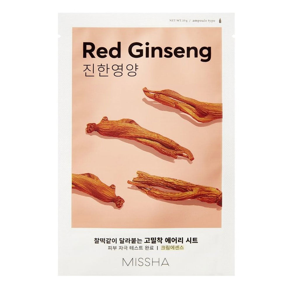 Missha Airy Fit Sheet Mask - Red Ginseng