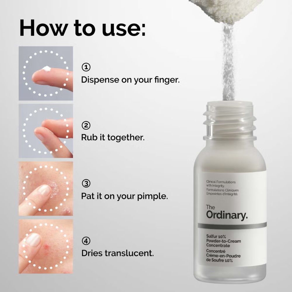 The Ordinary Sulfur 10% Powder-to-Cream Concentrate 2