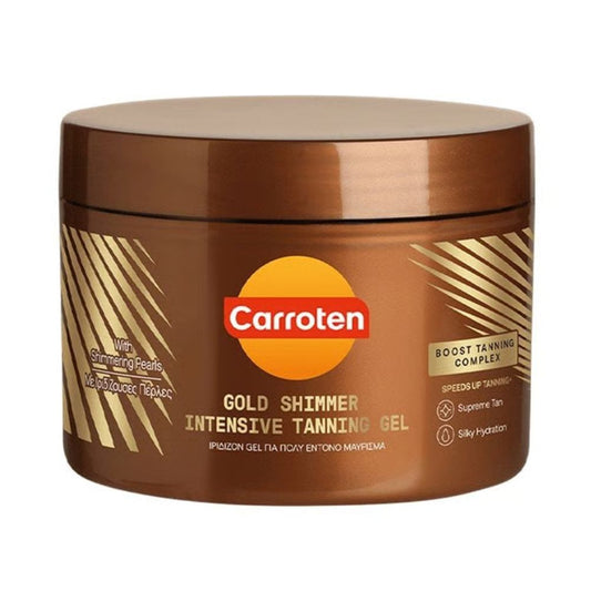 Carroten Gold Shimmer Intensive Tanning Gel 150ml