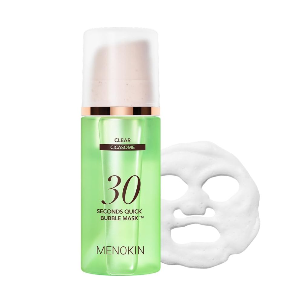 Menokin 30 Seconds Quick Bubble Mask Clear