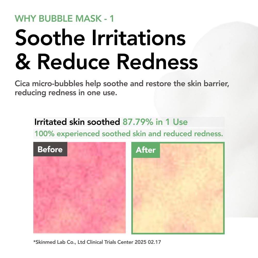Menokin 30 Seconds Quick Bubble Mask Clear