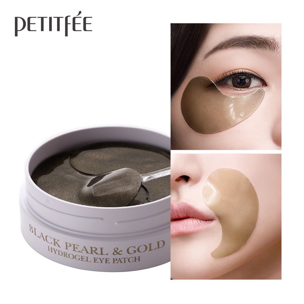 Petitfee – Black Pearl & Gold Eye Patch