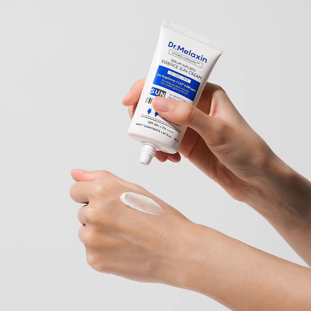 Dr.Melaxin Hydro Ceramic Serum Infused Essence Sun Cream SPF50+