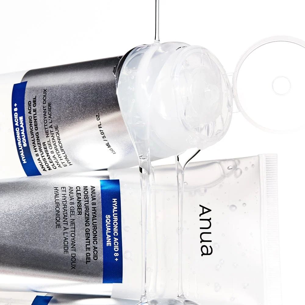 Anua 8 Hyaluronic Acid Moisturising Gentle Gel Cleanser 150ml 2