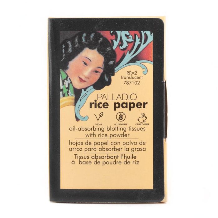 Palladio Rice Paper Oil Blotting Sheets