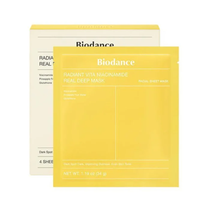 BIODANCE Radiant Vita Niacinamide  Real Deep Mask