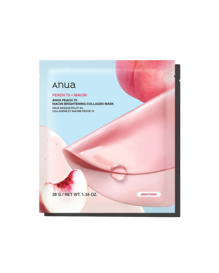 ANUA Peach 70 Niacin Brightening Collagen Mask